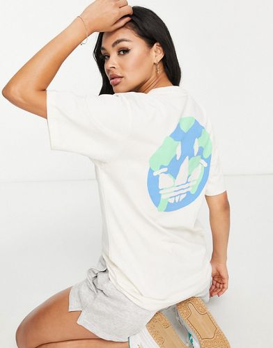 T-shirt à imprimé illustration au dos - cassé - Adidas Originals - Modalova