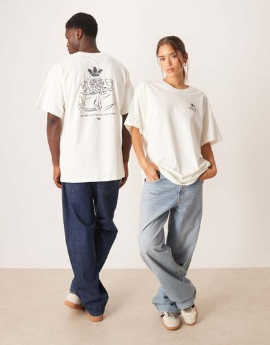 T-shirt  imprim Supper Club - cass - Adidas Originals - Modalova