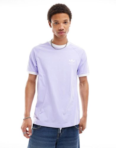 T-shirt à trois rayures - Lilas - Adidas Originals - Modalova