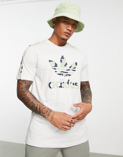 T-shirt avec à imprimé logo camouflage - orbite - Adidas Originals - Modalova