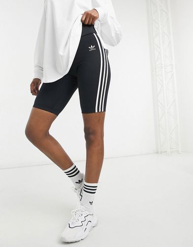 Adicolor - Short legging taille haute à trois bandes - adidas Originals - Modalova