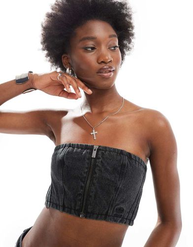 Adilenium - Top bustier d'ensemble en jean - Adidas Originals - Modalova