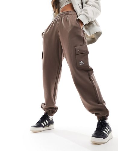 Essentials - Pantalon de jogging cargo - Marron - Adidas Originals - Modalova