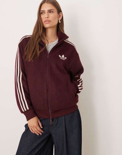 Firebird - Veste de survtement en mohair - Bordeaux - Adidas Originals - Modalova