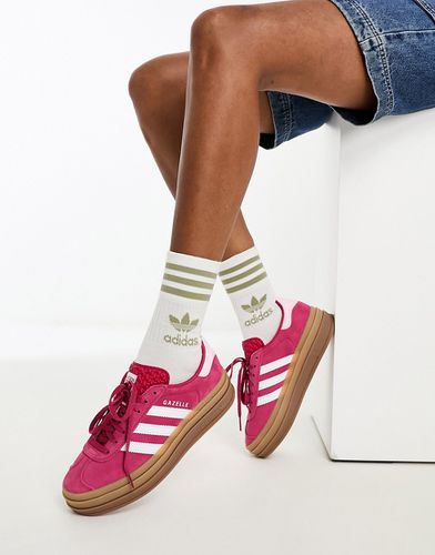 Gazelle Bold - Baskets avec semelle plateforme en caoutchouc - sauvage - Adidas Originals - Modalova