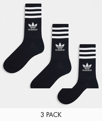 Lot de 3 paires de chaussettes montantes - Adidas Originals - Modalova