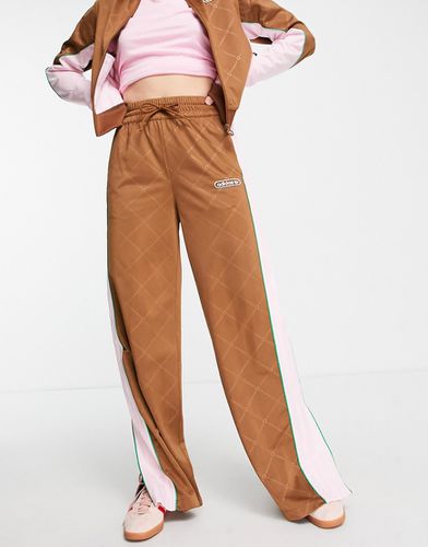 Retro Luxury - Pantalon de jogging large avec imprimé monogramme - Adidas Originals - Modalova