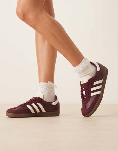 Samba OG - Baskets - Bordeaux/crme - Adidas Originals - Modalova