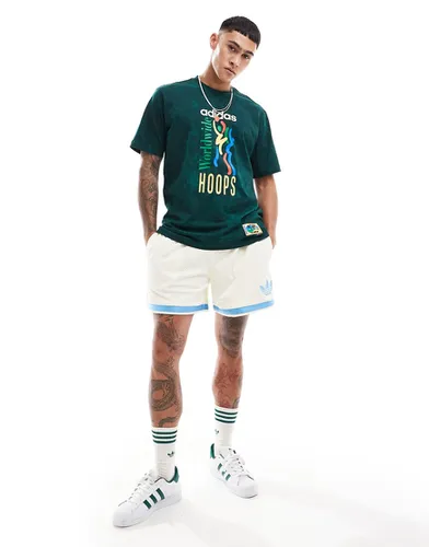 Adidas Basketball - T-shirt à imprimé graphique - Adidas Performance - Modalova