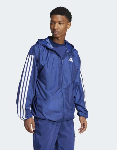 Essentials - Coupe-vent  3 bandes - fonc et blanc - Adidas - Modalova