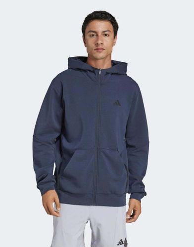 Designed for Training - Veste de survtement  fermeture clair - Encre crpuscule - Adidas Performance - Modalova