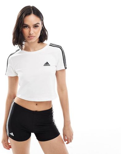 Essentials - T-shirt avec 3 bandes - Adidas Performance - Modalova