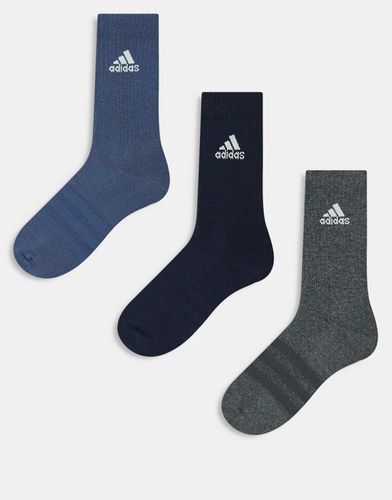 Adidas - Sportswear - Lot de 3 paires de chaussettes - et gris - Adidas Performance - Modalova