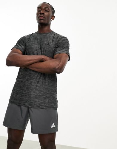 Adidas Training - Essential - T-shirt à logo - chiné - Adidas Performance - Modalova