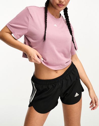 Adidas Training - Studio - T-shirt à manches courtes - Lilas - Adidas Originals - Modalova