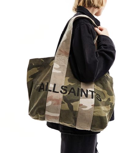 Airi - Tote bag en jean - camouflage - Allsaints - Modalova