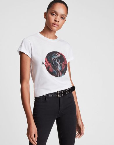 Anna - T-shirt avec imprimé logo - Allsaints - Modalova