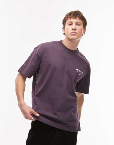 Underground - T-shirt oversize - cosmique - Allsaints - Modalova