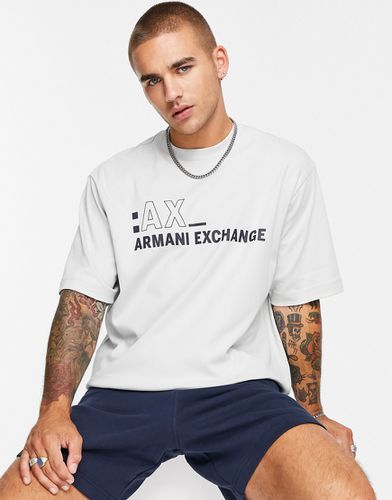 T-shirt oversize avec logo - Armani Exchange - Modalova