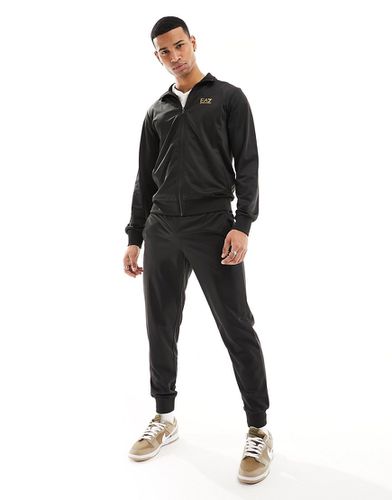 Armani - - Survêtement avec pantalon de jogging et veste zippée à petit logo - Ea7 - Modalova