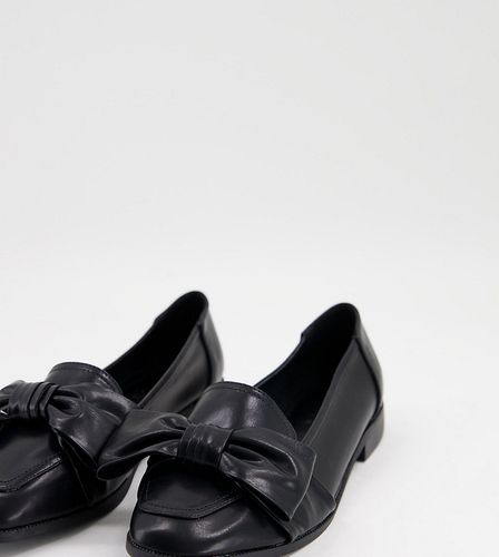 ASOS DESIGN - Mentor - Chaussures plates pointure large à naud - Asos Design - Modalova