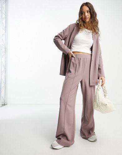 ASOS DESIGN - Pantalon de costume ample et souple en jersey - Vison - Asos Design - Modalova
