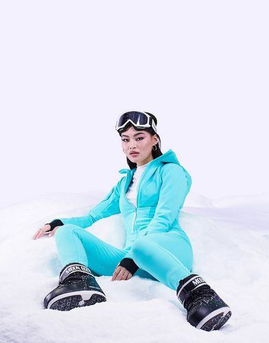 Combinaison de ski ajustée avec ceinture et capuche - Asos 4505 - Modalova
