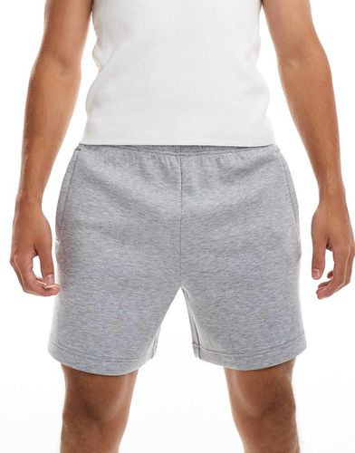 Icon - Short de sport 17 cm à séchage rapide en polaire - chiné - Asos 4505 - Modalova