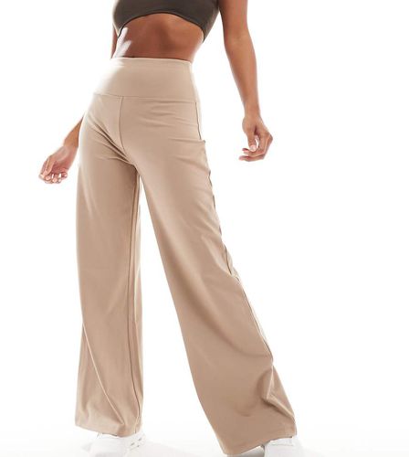 Petite - Icon - Pantalon de danse ample en tissu doux - Beige - Asos 4505 - Modalova