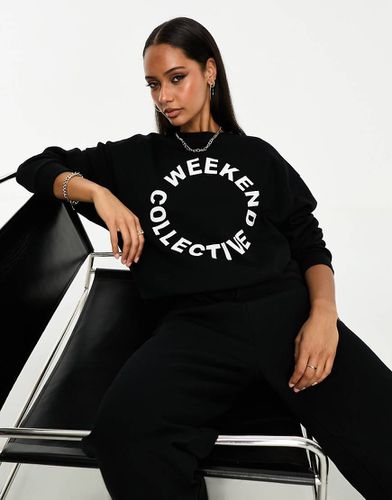 Weekend Collective - Sweat d'ensemble oversize à logo - Asos Weekend Collective - Modalova