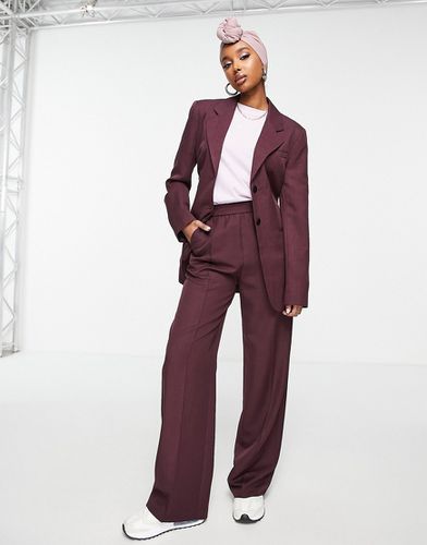 Commuter - Blazer de tailleur - Bordeaux - Asos Design - Modalova