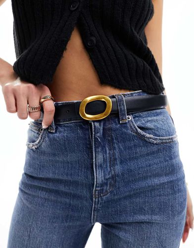 Ceinture taille et hanches pour jean avec boucle ovale - Asos Design - Modalova