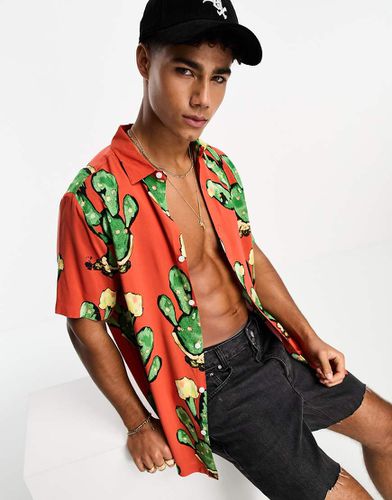 Chemise à imprimé cactus - Asos Design - Modalova