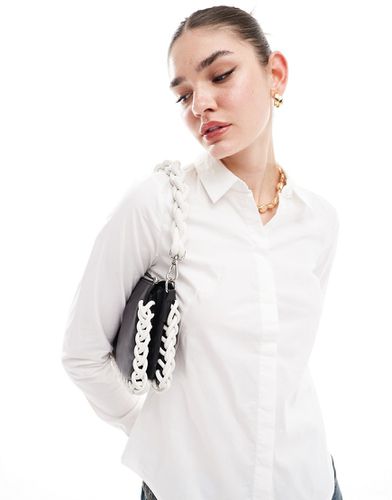 Chemise ajustée à manches longues - Asos Design - Modalova