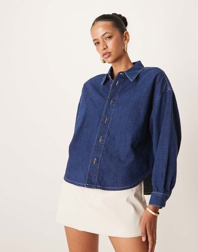 Chemise en jean douce à manches longues - moyen - Asos Design - Modalova