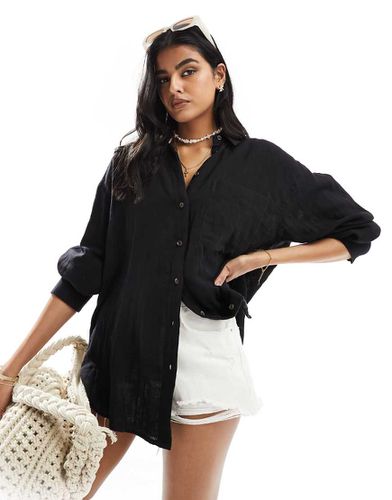 Chemise oversize en gaze - Asos Design - Modalova