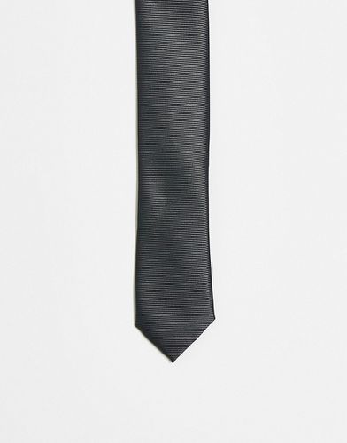 Cravate skinny - Anthracite - Asos Design - Modalova