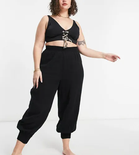 ASOS DESIGN Curve - Sarouel de plage froncé - Asos Curve - Modalova