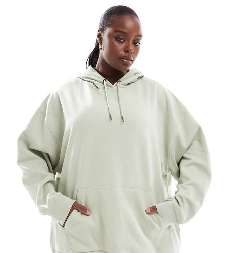 ASOS DESIGN Curve - Sweat à capuche oversize - désert - Asos Curve - Modalova