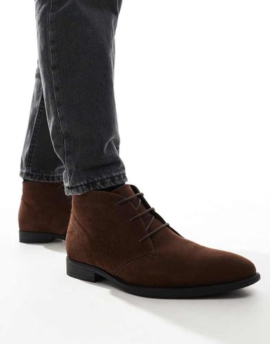 Bottines à lacets - Marron - Asos Design - Modalova