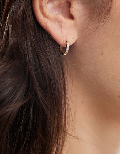 Boucles d'oreilles effet cascade à strass - Asos Design - Modalova