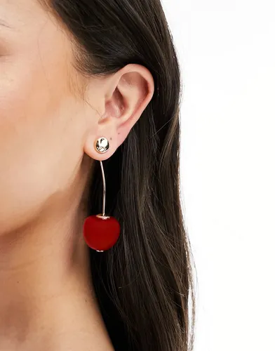 Boucles d'oreilles pendantes cerises - Asos Design - Modalova
