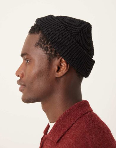 Bonnet en maille gaufrée - Asos Design - Modalova