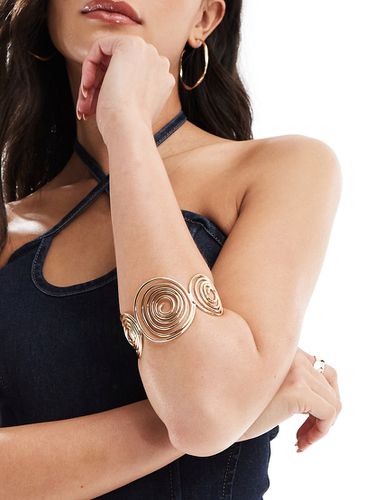 Bracelet manchette effet tourbillon - Asos Design - Modalova