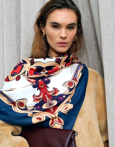 Grand foulard rtro - Violet - Asos Design - Modalova