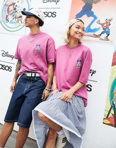 Disney - T-shirt unisexe oversize avec imprimés Mickey Mouse et ses amis - Asos Design - Modalova