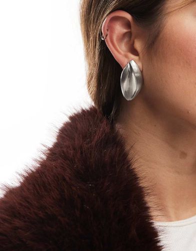 Édition Limitée - Boucles d'oreilles oversize à effet angulaire - Asos Design - Modalova