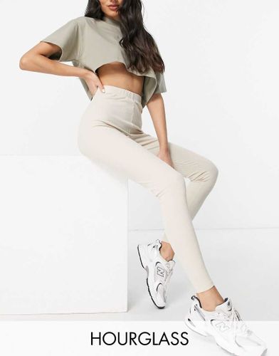 Hourglass - Legging côtelé - Taupe - Asos Design - Modalova