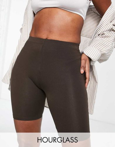 Hourglass - Short legging basique - Chocolat - Asos Design - Modalova