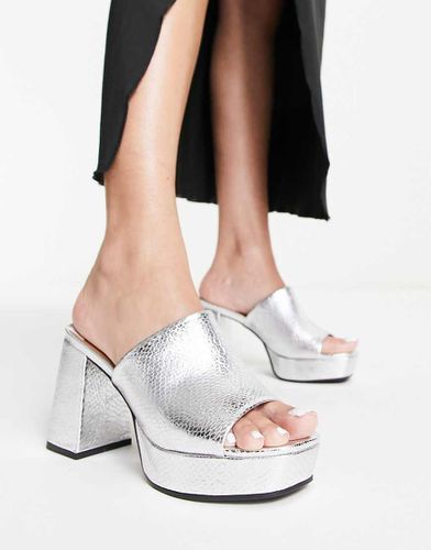 Harmonize - Mules à plateforme et talon mi-haut - Asos Design - Modalova